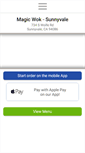 Mobile Screenshot of magicwoksunnyvale.com